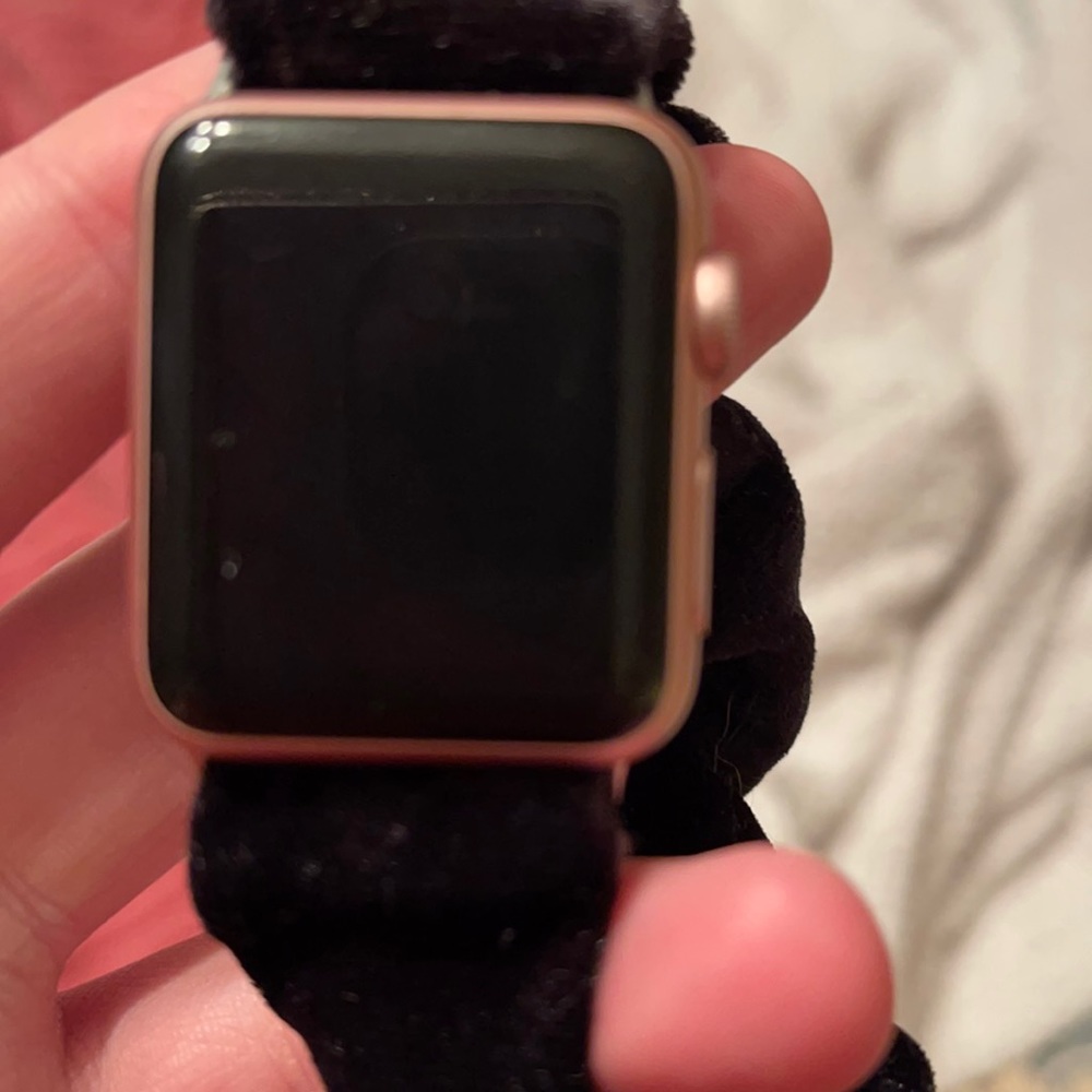 Rose gold 38mm Apple Watch
